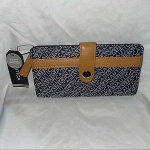 Nautica Tab Clutch Wallet